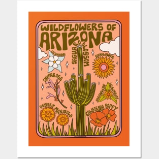 Arizona Wildflowers Posters and Art